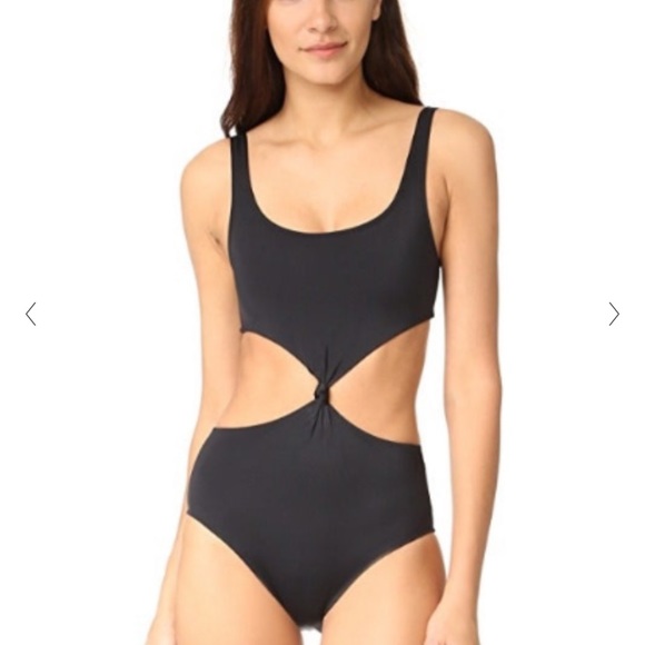 Solid & Striped The Bailey Knotted Cutout Swimsuit - Picture 3 of 10